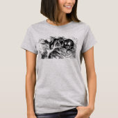 チェシャ猫 アリス ワンダーランド クラシック Tシャツ (正面)