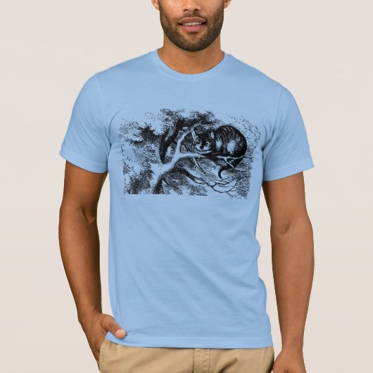 チェシャ猫 アリス ワンダーランド クラシック Tシャツ (正面)