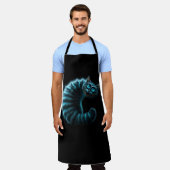 チェシャ猫 エプロン (着用した状態)