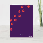 チェシャ猫 カード (裏面)