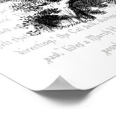 チェシャ猫 ポスター (角)