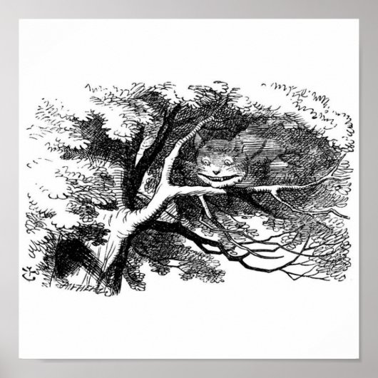 チェシャ猫 ポスター (正面)