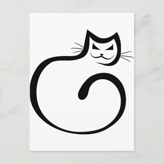 チェシャ猫 ポストカード (正面)