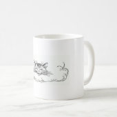 チェシャ猫 (不思議の国のアリス) コーヒーマグカップ (正面右)