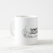 チェシャ猫 (不思議の国のアリス) コーヒーマグカップ (正面左)