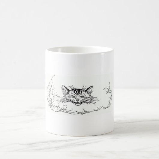 チェシャ猫 (不思議の国のアリス) コーヒーマグカップ (中央)