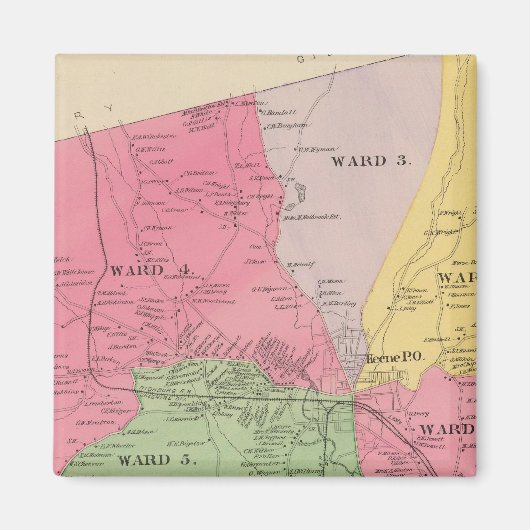 チェシャ・キーン マグネット (正面)