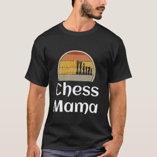 チェスおもしろいマママママママママプレーヤーボードゲームチェス Tシャツ