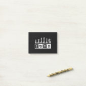 チェスおもしろい選手ギーク周期系化学 ポストイット (デスク上)