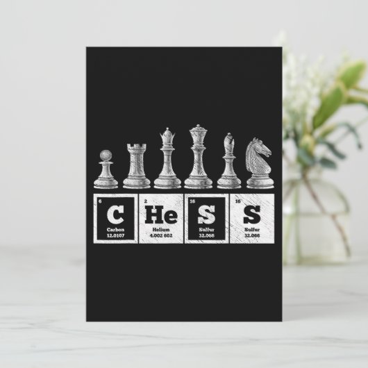 チェスおもしろい選手ギーク周期系化学 招待状 (スタンド正面)