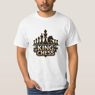 チェスお洒落プレーヤーのグラフィックス Tシャツ