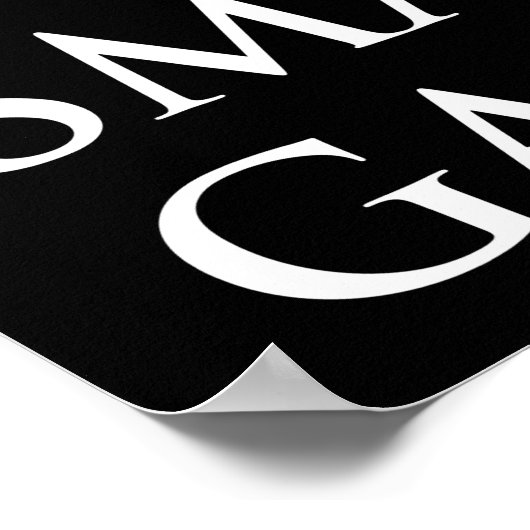 チェスが好もしきでなくても大丈夫 ポスター (角)