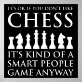 チェスが好もしきでなくても大丈夫 ポスター (正面)