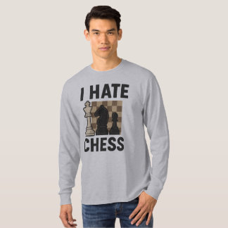 チェスが嫌いな人の長袖Tシャツ Tシャツ