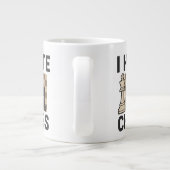 チェスが嫌い ジャンボコーヒーマグカップ (裏面)