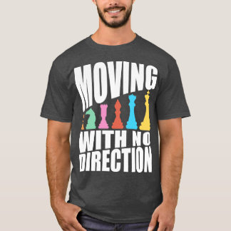 チェスが方向なしで動く Tシャツ