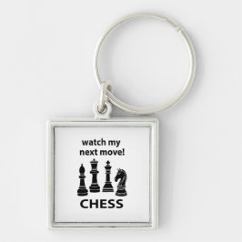 チェスが次の移動チェスを見る キーホルダー