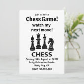 チェスが次の移動チェスを見る 招待状 (スタンド正面)