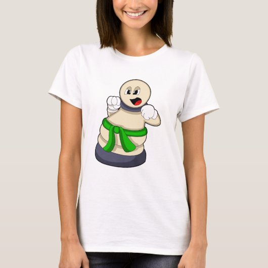 チェスでのポーン Tシャツ (正面)