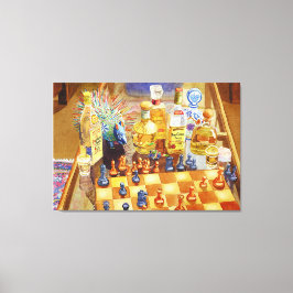 チェスとテキーラ キャンバスプリント