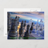 チェスとライフ ポストカード (正面/裏面)