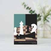 チェスのはがき ポストカード (スタンド正面)