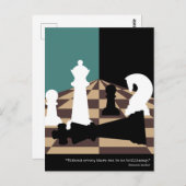 チェスのはがき ポストカード (正面/裏面)