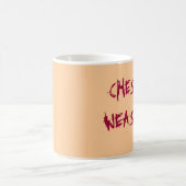 チェスのイタチのマグ コーヒーマグカップ (中央)