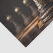 チェスのキングのデコページ 薄葉紙 (詳細)