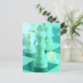 チェスのキングはがき ポストカード (スタンド正面)