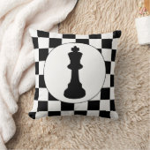 チェスのキングピース – 枕 – チェスをテーマにしたギフト (ブランケット)