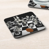 チェスのキープサボックス コースター (左側)