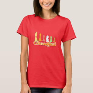 チェスのギャルTシャツ Tシャツ