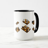 チェスのクラフトマグ マグカップ (正面右)