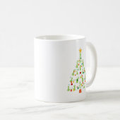 チェスのクリスマスツリー – キングクイーンナイトRook Coff コーヒーマグカップ (正面右)