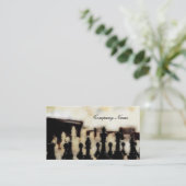 チェスのグランジな名刺 名刺 (スタンド正面)