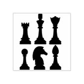 チェスのゲームのアートスタンプ ラバースタンプ (インプリント)
