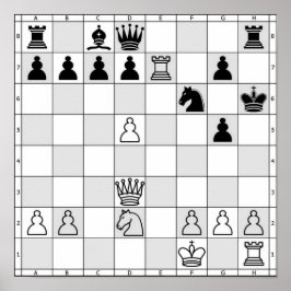 チェスのゲームのポスター3 ポスター