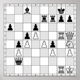 チェスのゲームのポスター7 ポスター