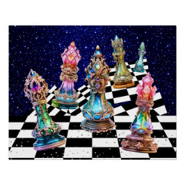 チェスのゲームポスター ポスター