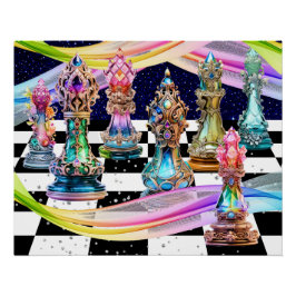 チェスのゲームポスター ポスター