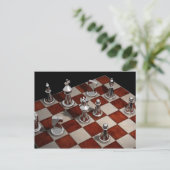 チェスのゲーム用はがき ポストカード (スタンド正面)