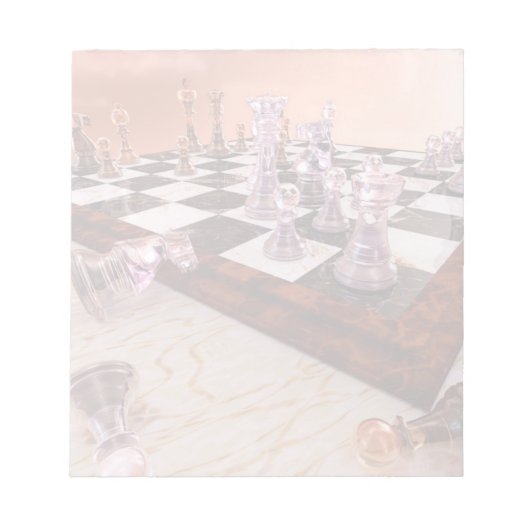 チェスのゲーム ノートパッド (正面)