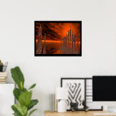 チェスのゲーム ポスター (ホームオフィス)