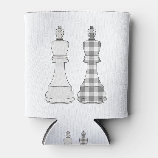 チェスのゲーム 缶クーラー (正面)