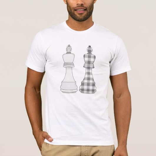 チェスのゲーム Tシャツ (正面)