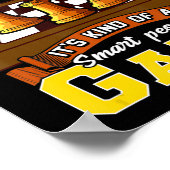 チェスのゲ頭が切れるーは人おもしろい将棋士 ポスター (角)