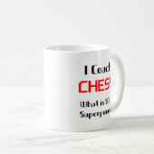 チェスのコーチ コーヒーマグカップ (正面右)