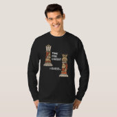 チェスのチェスのキング&クイーンタイムI G Tシャツ (正面フル)