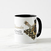 チェスのチャンピオンのチェス盤 マグカップ (正面右)